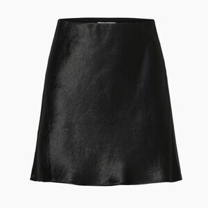 Aritzia Babaton Slip Satin Mini Skirt